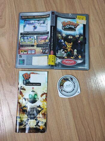 Ratchet E Clank: Size Matters - Psp (Greatest Hits) (Somente Disco