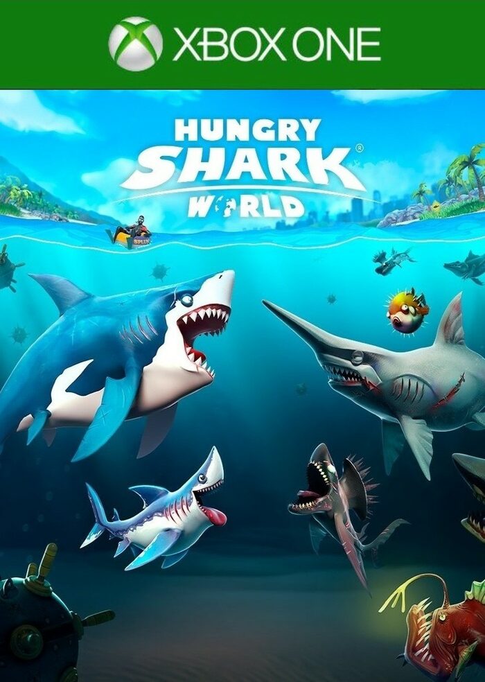 Hungry Shark World Xbox One Código de Resgate 25 Dígitos - CardLândia