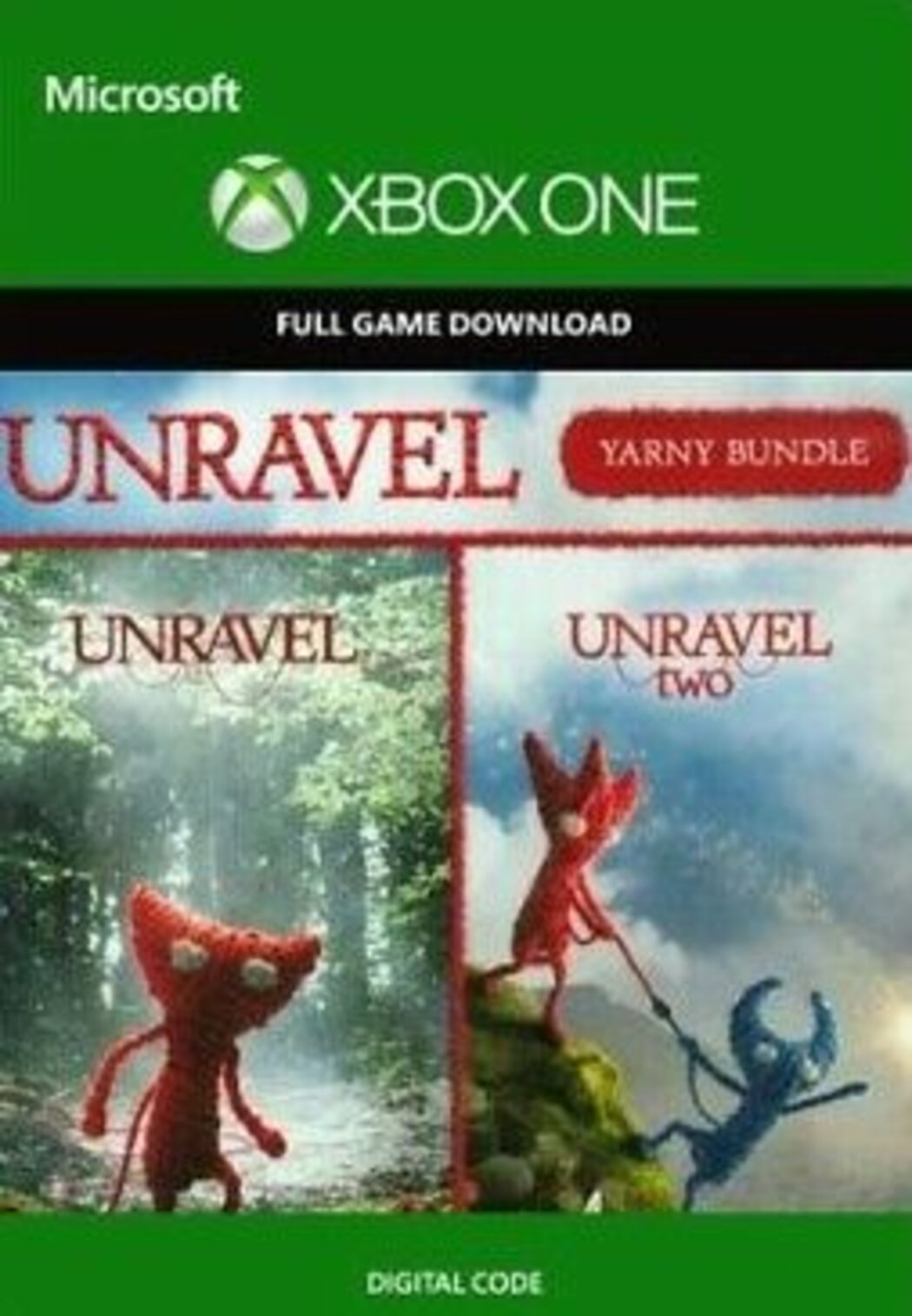 Unravel 2 xbox one best sale digital code