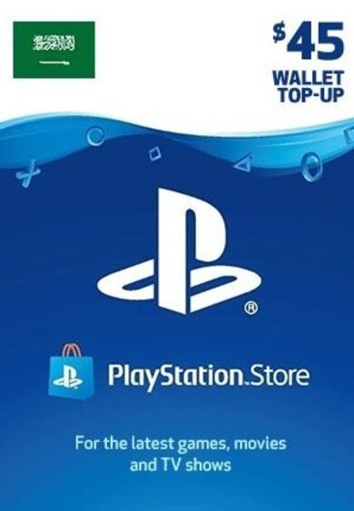 E-shop PlayStation Network Card 45 USD (KSA) PSN Key SAUDI ARABIA