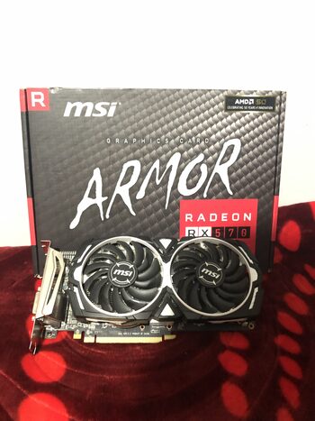 MSI Radeon RX 570 8 GB 1168-1268 Mhz PCIe x16 GPU