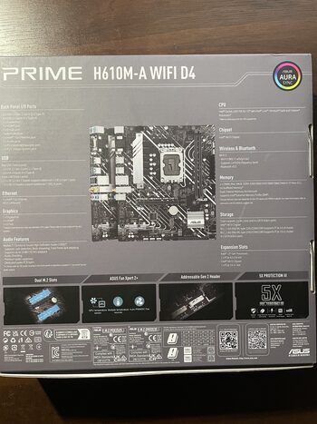 Get ASUS PRIME H610M-A WIFI D4/LGA 1700/Micro-ATX/Intel H610