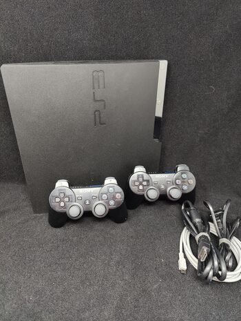 PS3 PlayStation 3 Slim, Black, 1 TB, atrištas CFW Hen, 70 žaidimų