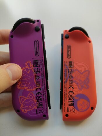 Buy Joy-Cons Nintendo Switch Oled Edición Limitada de Pokemon Scarlet/Violet - Pokemon Escarlata/Púrpura + Garantía Amazon España 