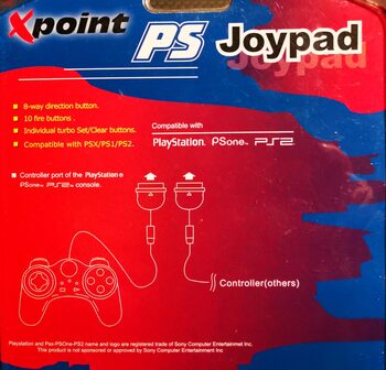 Naujas PlayStation (PSOne, PS1, PS2) valdymo pultelis
