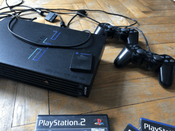 Playstation 2, Black, 8MB