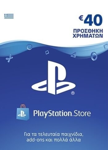 PlayStation Network Card 40 EUR (GR) PSN Key GREECE