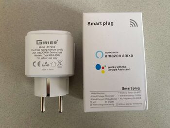 Išmanioji rozetė GIRIER JR-PM10/ 20A EU Wifi Smart