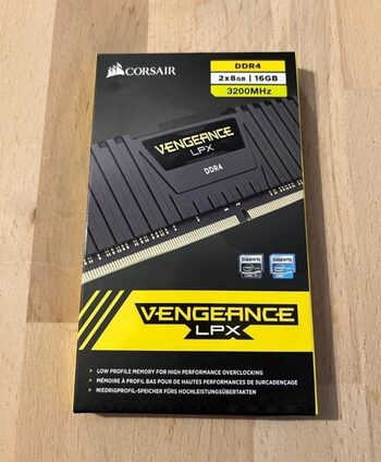 Corsair Vengeance LPX 16GB (2x8GB) DDR4 3200MHz C16 XMP 2.0 Kit de Memoria  de Escritorio de Alto Rendimiento, Negro