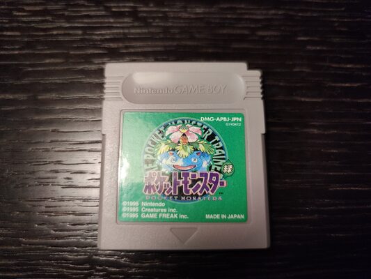 Pocket Monsters (Pokemon Green Version) Game Boy