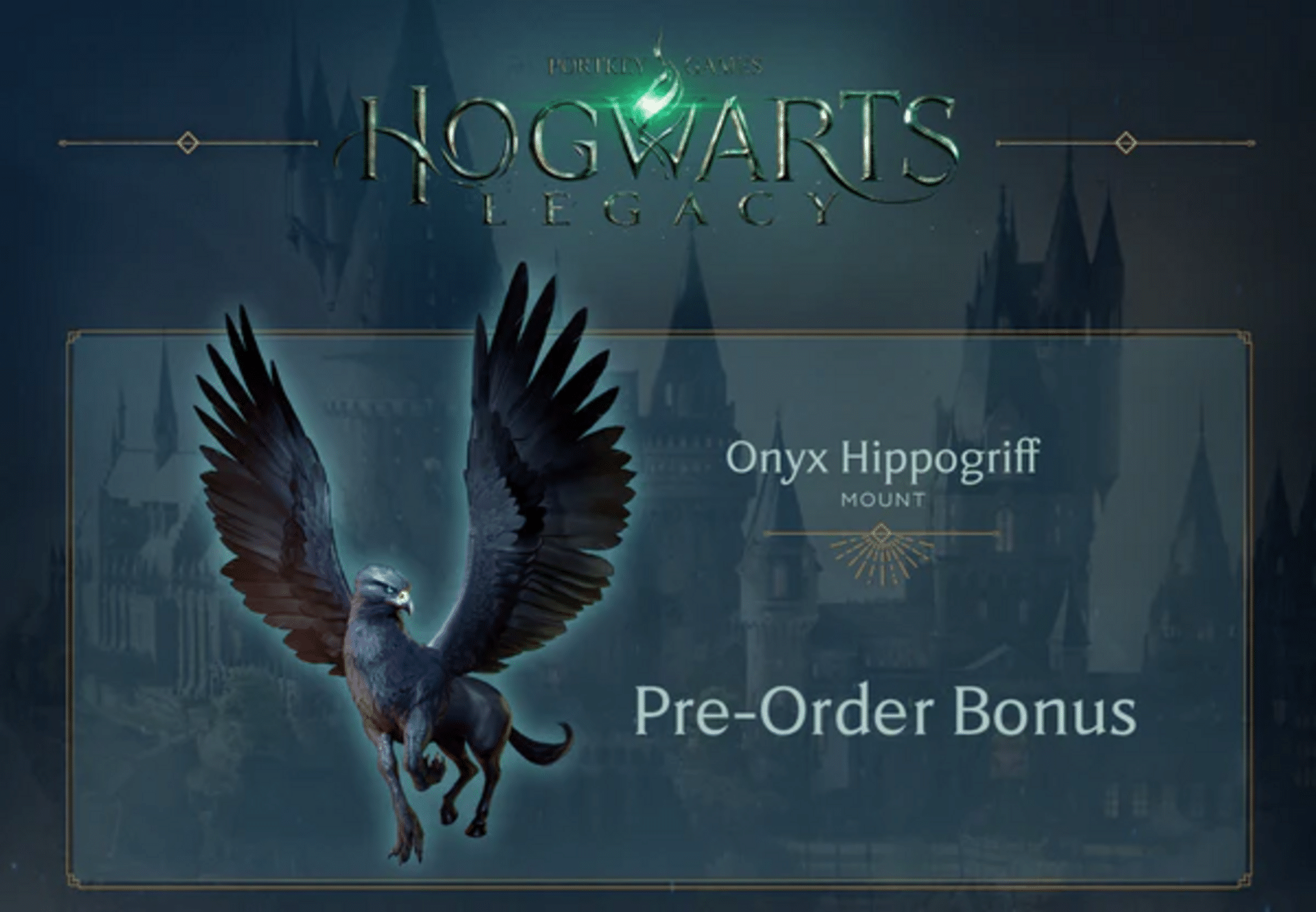 Hogwarts Legacy - Onyx Hippogriff Mount DLC Steam CD Key