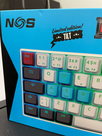 Buy NOS C450 RGB Limited edition! Klaviatūra Mechanical Mini Pro Keyboard Red switches