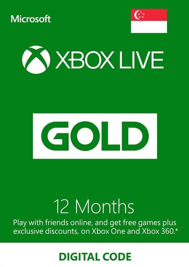 

Xbox Live Gold 12 months Xbox Live Key SINGAPORE