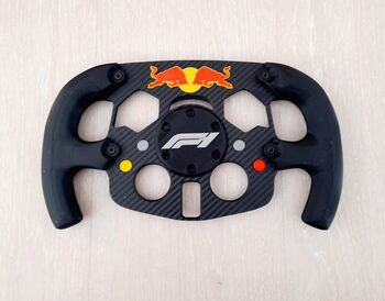 MOD Volante F1 para Logitech G29 y G923 con tapa F1 y accesorio Redbull Red Bull