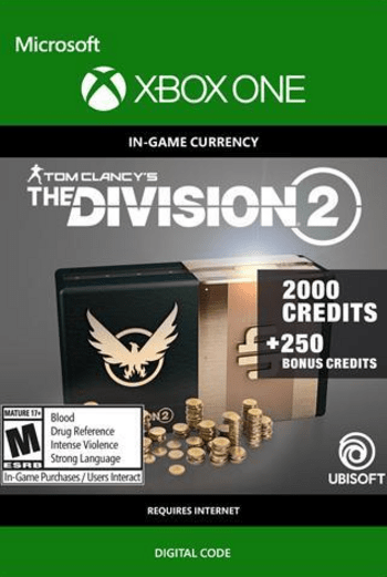 Tom Clancy’s The Division 2 – 2250 Premium Credits Pack Xbox Live Key GLOBAL