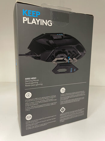 Logitech G502 HERO zaidimu pele gaming mouse juoda for sale