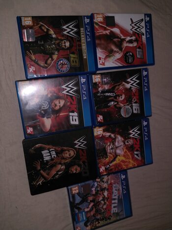 WWE žaidimų rinkinys PS4