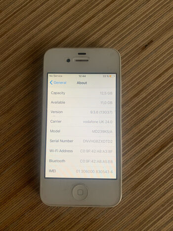 Redeem Apple iPhone 4s 16GB White