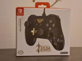Manette filaire Nintendo Switch, Power A, Zelda Breath Of The Wild