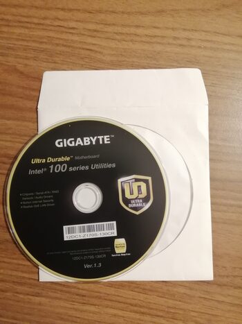 Gigabyte G1 GAMING Motherboard Intel 100 12DC1-Z17OS-160AR DVD