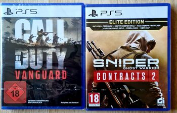 Naiji Call of duty vanguard ir Sniper contracts 2 žaidimai!