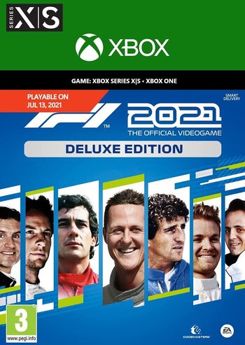 F1 2021 Deluxe Edition XBOX LIVE Klucz GLOBAL