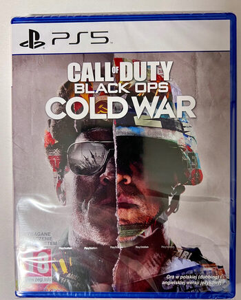 Get Playstation 5 Blu-Ray Disc CFI-1216A + FIFA 23 ir Call of Duty: Black Ops - Cold War žaidimai