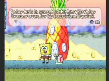 SpongeBob SquarePants: SuperSponge Game Boy Advance
