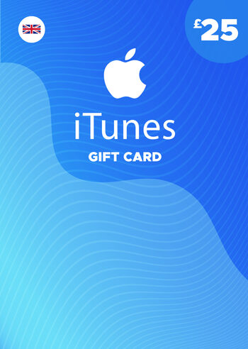 Apple iTunes Gift Card 25 GBP iTunes Key UNITED KINGDOM
