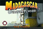 Madagascar: Operation Penguin Game Boy Advance