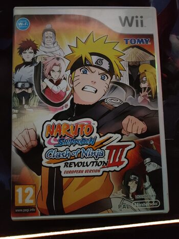 NARUTO Shippuden: Clash of Ninja Revolution 3 Wii