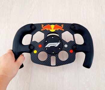 Mod. Volante F1 para Logitech G29 y G923 con tapa F1 accesorio Red Bull