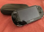 Ps vita negra con 8 gb de almacenimiento+ 6 juegos+funda y sin cargador