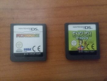 Vendo 2 juegos de DS: English Buddy y Pictoimage