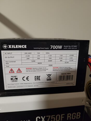 Cx750F rgb for sale