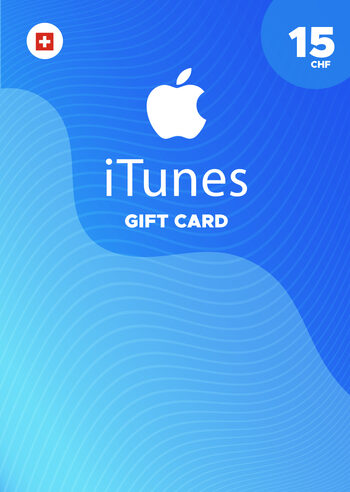 Apple iTunes Gift Card 15 CHF iTunes Key SWITZERLAND