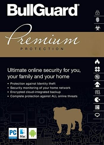 BullGuard Premium Protection 10 Devices 3 Years BullGuard Key GLOBAL