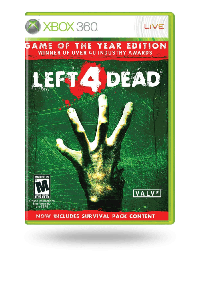 Jogo Left 4 Dead Game Of The Year Xbox 360 Midia Fisica