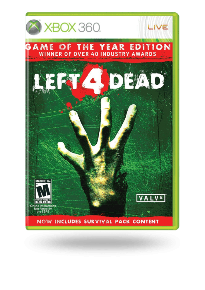 Jogo Left 4 Dead Game Of The Year Xbox 360 Midia Fisica