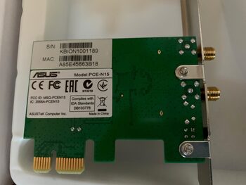 Asus PCE-N15 PCIe x1 802.11a/b/g/n Adapter