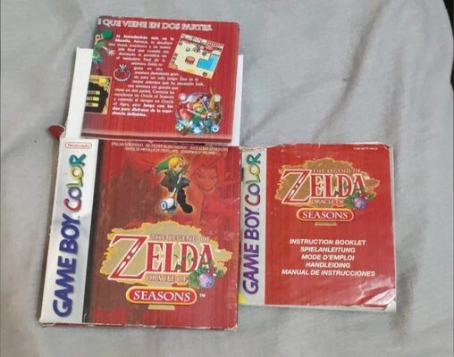 The Legend of Zelda: Oracle of Seasons Game Boy Color