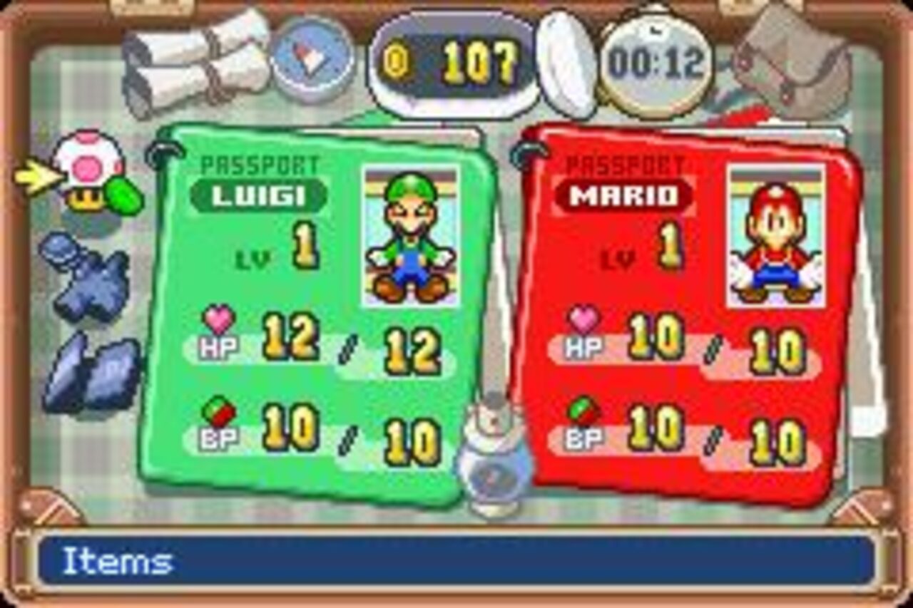 Mario & Luigi: Superstar Saga (2003) Game Boy Advance