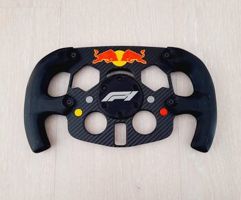 MOD Volante F1 para Logitech G29 y G923 con tapa F1 y accesorio Redbull Red Bull