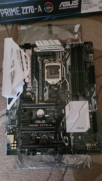 Asus PRIME Z270-A Intel Z270 ATX DDR4 LGA1151 3 x PCI-E x16 Slots Motherboard