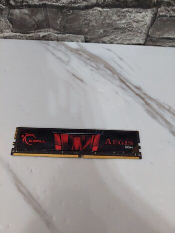 G.Skill Aegis 8 GB (1 x 8 GB) DDR4-3000 Black / Red PC RAM