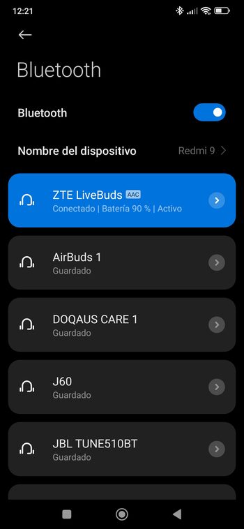 ZTE LiveBuds: cancelación de ruido ambiental y 20 horas de