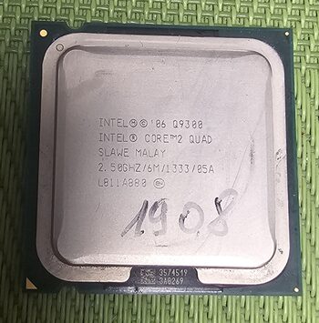 Pirkti Intel Core 2 Quad Q9300 2.5 GHz LGA775 Quad-Core CPU