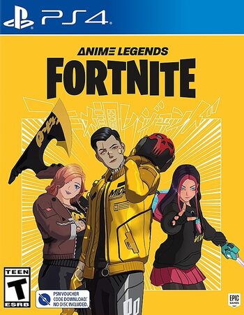 Fortnite - Anime Legends Pack (PS4) Código de PSN EUROPE