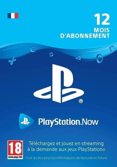 

PlayStation Now 12 Month Subscription (FR) PSN Key FRANCE