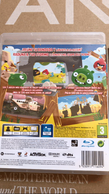 Angry Birds Trilogy PlayStation 3 for sale